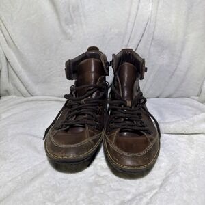 Pikolinos Men's  Lace Ankle Boots Hiking Casual Brown Leather  US10.5/EU 43